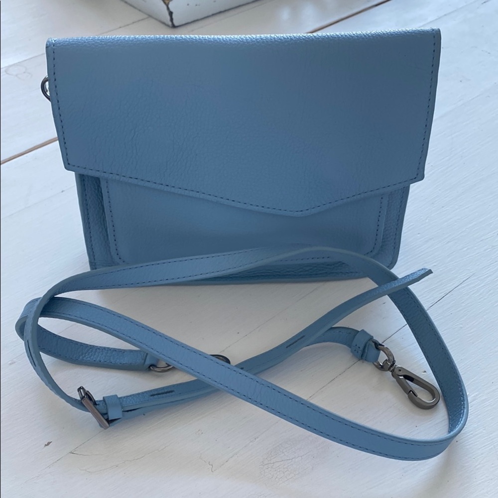 Botkier New York cobble hill flap satchel  Blue